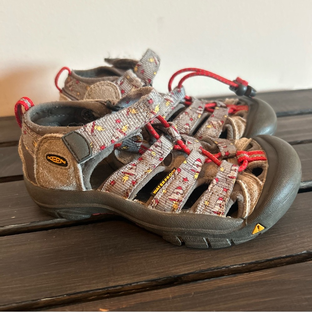 Kids/Toddler Keen Rocket Pattern Sandals Size 11